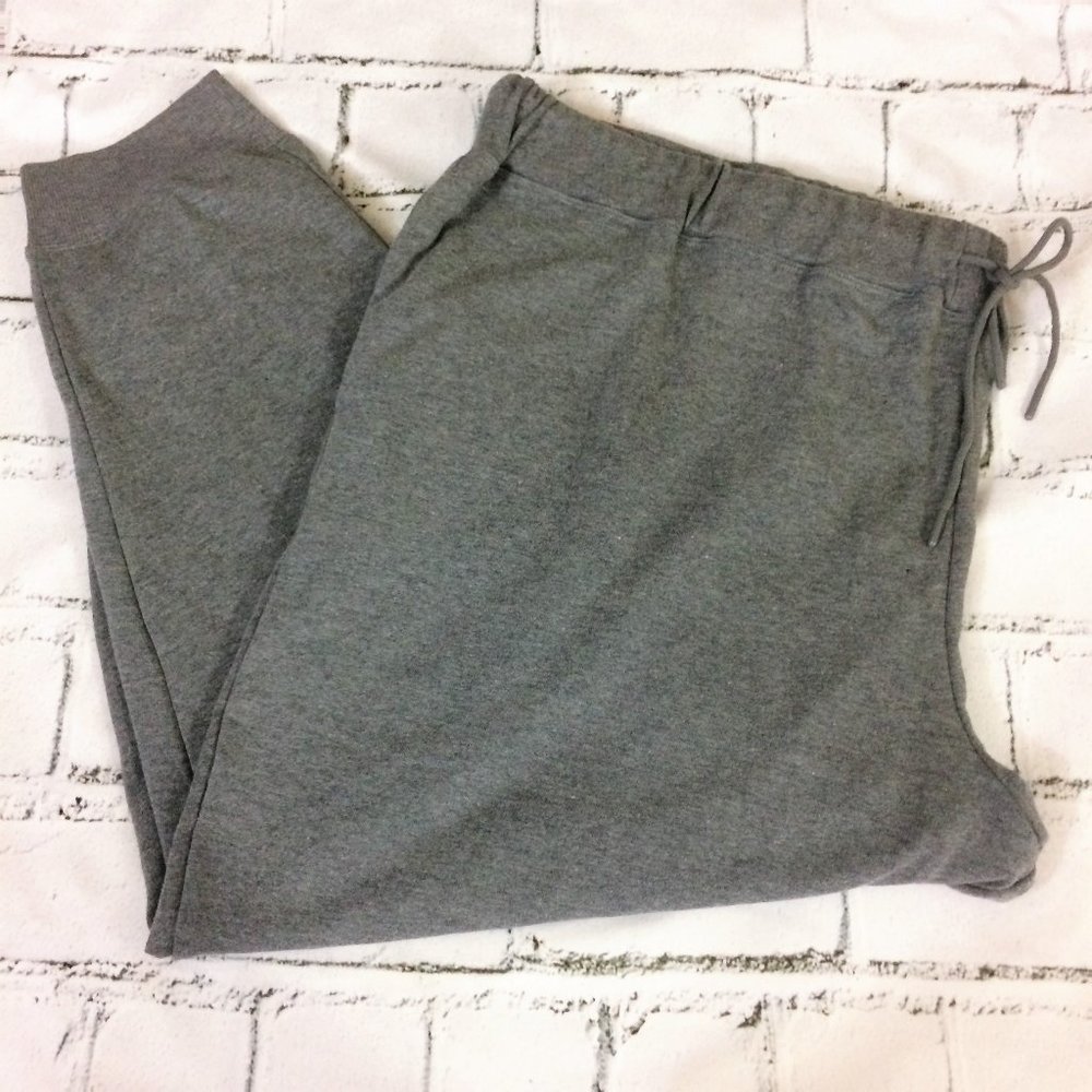 EVRI Ribbed Hem Cotton Blend Jogger Pants 4X - Picture 7 of 11